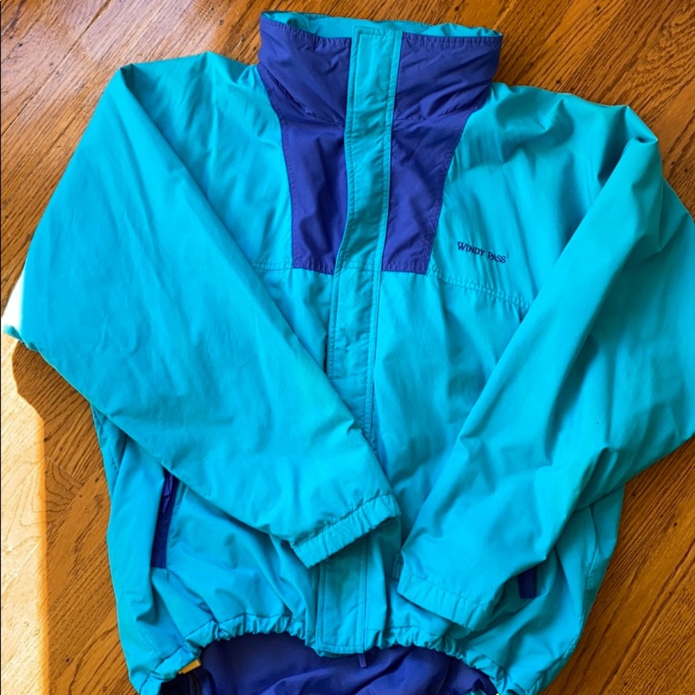 The North Face true vintage 80s snowboard/ski shell jacket L